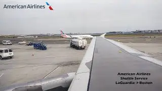 ✈ TRIP REPORT | American Airlines &ndash; A319 &ndash; Shuttle Service &ndash; LGA-BOS &ndash; The End of an Era - Ep.17