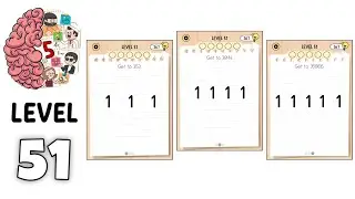 Brain Test 5 level 51 solution