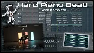 Hard Piano Beat Tutorial with Native Instruments Komplete! | Aftermath - Andy Astro
