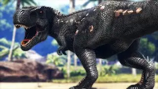 Taming Giant REX With This Weapon - Ark Survival Evolved - PART 8 (HINDI)