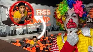 ESCONDIDAS EXTREMAS en un PARQUE de TRAMPOLINES HUYENDO DE @RONALD 🤡 *DIA 2*