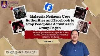 Malaysia Netizens Urge Authorities and Facebook to Stop Pedophile Activities in Group Pages