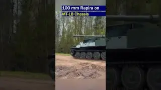 Improvised Combat Vehicle: Rapira Gun on MT LB Chassis
