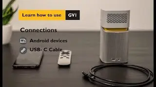 How to Connect BenQ GV1 with Android Through USB-C Display Port