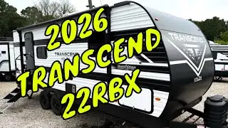 NEW 2026 GRAND DESIGN TRANSCEND XPLOR 22RBX TRAVEL TRAILER Dodd RV COUPLES CAMPER WALKTHROUGH