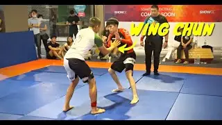 Wing Chun APPLIED in BJJ Competition