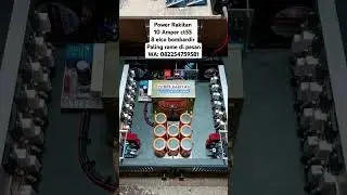 Power Rakitan 10 Amper ct55 trafo Wijoyo #shorts #short #shortsviral #shortvideo #fyp