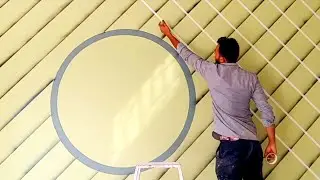 masking tape design ideas|3d spray paint design|2023 wall design|wall texture|
