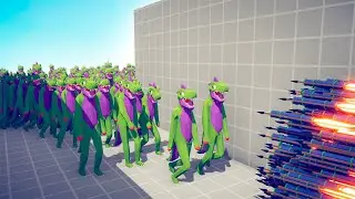 100x DINOSAUR vs EVERY GOD - TABS | Totally Accurate Battle Simulator 2022