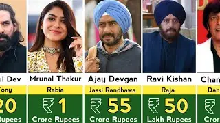 Son Of Sardar 2 Star Cast Salary || Ajay Devgan| Mrunal Thakur| Ravi Kishan