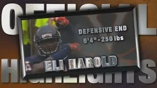 2014 Official Highlights | Virginia DE Eli Harold