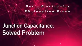 PN Diode - Junction / Depletion / Transition Capacitance - Solved Problem #shorts