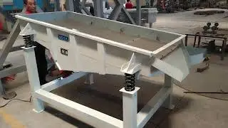 Carob Seeds Sieving Linear Vibrating Sieve Machine