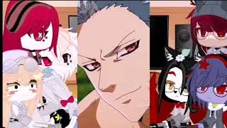 🌼HAZBIN HOTEL REACCIONA A LOS 7 PECADOS CAPITALES🌼