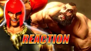 MAX REACTS: Street Fighter 6 Zangief vs Marisa Developer Matches