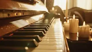 Gentle Snowy Evening Jazz ❄️ Soft Coffee Shop Ambience for Work & Sleep