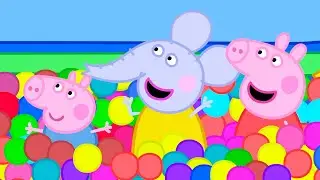 Contos da Peppa Pig:  Pula, Pula! Aventuras no parque  🎈 Desenhos Animados Engra&ccedil;ados
