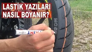 Lastik Yazıları Nasıl Boyanır? ( Motosiklet Modifiye )