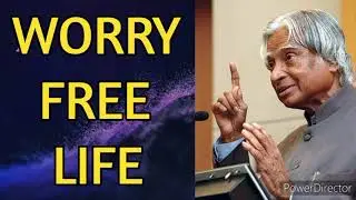 APJ Abdul Kalam worry free life| Motivationval |  समय सब का आता हैं