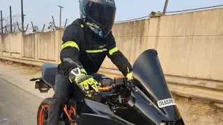 || Sunday ride || it's a super bike day Group ride KTM rc 390 🚀ambience Mall #motovlog 