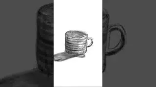 Sketching a cup of tea with ProCreate #shorts #procreate