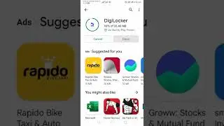 How to download Digilocker from play store.