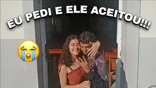 PEDI MEU NAMORADO EM CASAMENTO!!! 💍🔥 SERÁ QUE ELE ACEITOU?? 😭