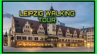 WALKING TOUR LEIPZIG EAST GERMANY ||4K