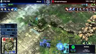 Starcraft 2 HotS Cast #03: Alicia Vs. EmpireHappy (GrandMaster)[PvT]{German/1080p}
