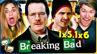 BREAKING BAD Season 1 Episodes 1x5 & 1x6 Reaction! | First Time Watch! | Bryan Cranston | Aaron Paul