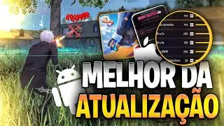 ATUALIZADA! DEPOIS DA ATUALIZA&Ccedil;&Atilde;O ⚙️A MELHOR SENSIBILIDADE PARA SUBIR CAPA NO IPHONE FREE FIRE 😈