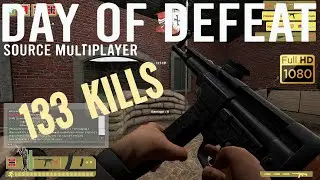 Day of Defeat Source - Aggressive Support 133 Kills - dod_gan (133-73) Gameplay (PC HD) [1080p60FPS]