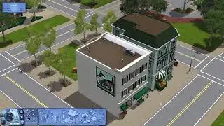 The Sims 3 Ambitions - Twinbrook - 900 Lakefront Drive - Twinbrook Plaza (Visitors Allowed)