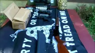 Machete & Ammo & do NOT do this at home!