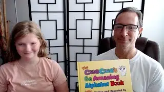 The CueCue's Be Amazing Alphabet Book Interview with 11 yr old illustrator and author Samantha Kuntz