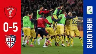 PERUGIA-CAGLIARI 0-5 | SERIE BKT, GLI HIGHLIGHTS
