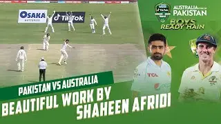 Beautiful work by Shaheen Afridi | Pakistan vs Australia | 3rd Test Day 1 | PCB | MM2T