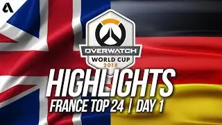 United Kingdom vs Germany | Overwatch World Cup 2018 Paris Qualifier Day 1