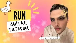 Slow Funeral - Run (Guitar Tutorial)
