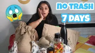 I tried to go zero waste for a week🤦| gopsvlog