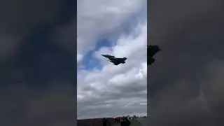 French Rafale go around cobra warrior 25-1 #aviation #military #planespotting #planes #rafale
