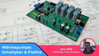 Projekt Pool-W&auml;rmepumpe &ndash; Schaltplan & Leiterplatte