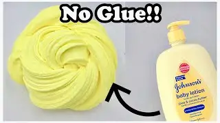 Thick No Glue Lotion Slime!! 🍼🧻 How To Make Lotion Slime That Is Holdable And Playable!!