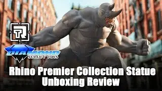 Rhino Premier Collection Statue - Unboxing Review