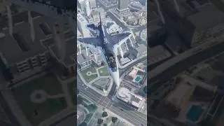 US Fighter Jet F-16 Attacks On Military Airport 😱