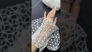 Snowflake pattern ❄️ how to crochet #tutorial #handmade #crochet #winter #design #knitting #diy