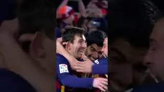 🔙 #OTD 8 years of Messi and Su&aacute;rez's indirect penalty #fcbarcelona #messi #suarez #football