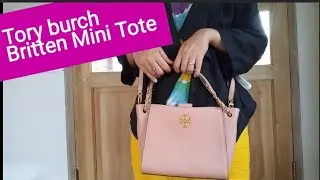 Review Tory Burch Britten Mini Tote