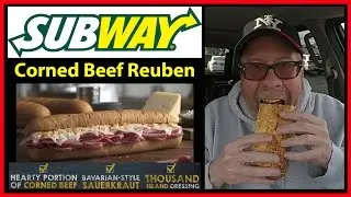 Subway&reg; Corned Beef Reuben Sandwich REVIEW! | JKMCraveTV