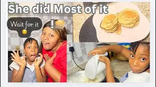 Cooking Pancakes With My Kids 🥞/ Laughter and love 💕 